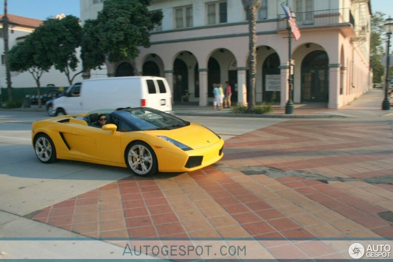 Lamborghini Gallardo Spyder