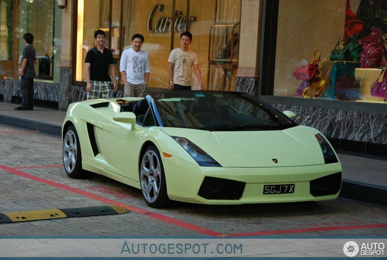 Lamborghini Gallardo Spyder