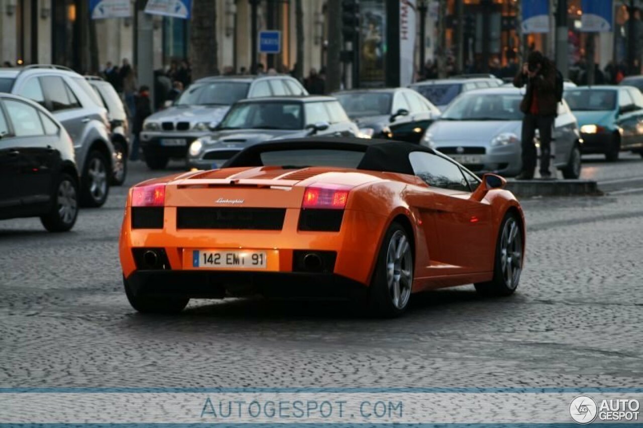 Lamborghini Gallardo Spyder