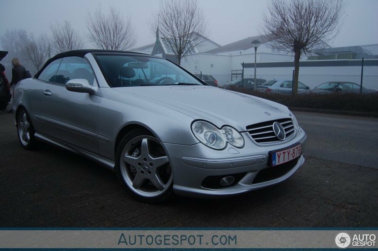 Mercedes-Benz CLK 55 AMG Cabriolet