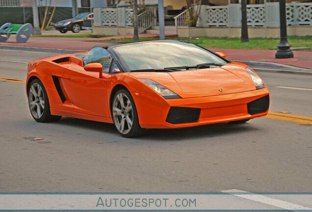 Lamborghini Gallardo Spyder