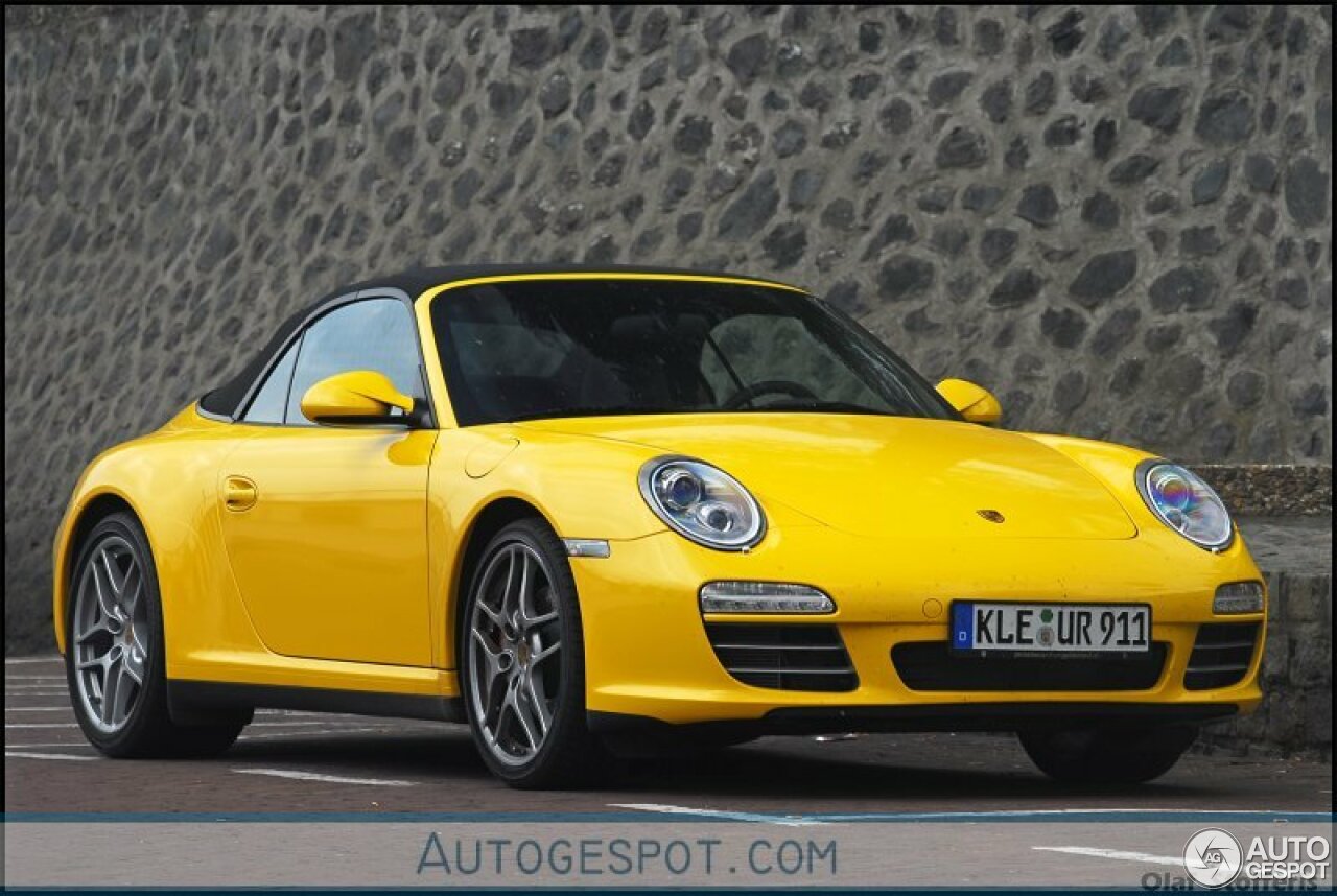 Porsche 997 Carrera 4S Cabriolet MkII