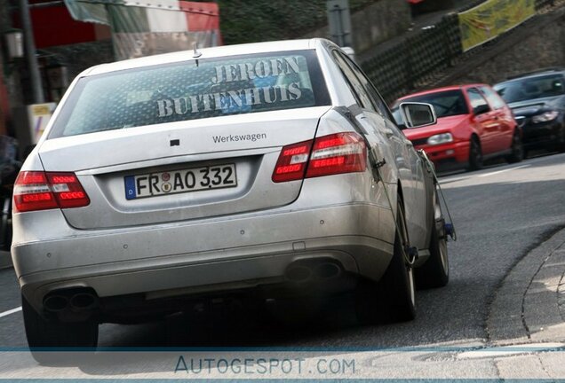 Mercedes-Benz E 63 AMG W212 Mule