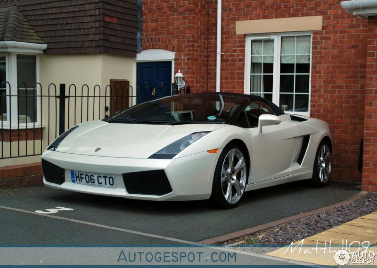 Lamborghini Gallardo Spyder