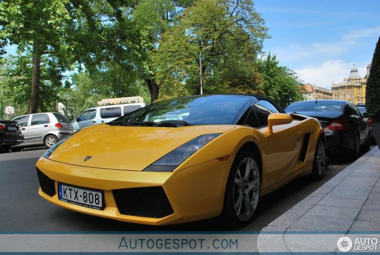 Lamborghini Gallardo Spyder