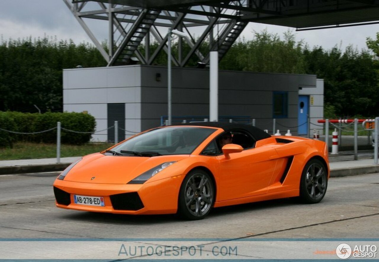 Lamborghini Gallardo Spyder