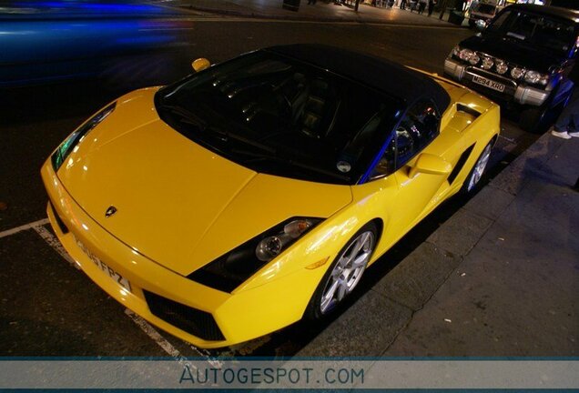 Lamborghini Gallardo Spyder