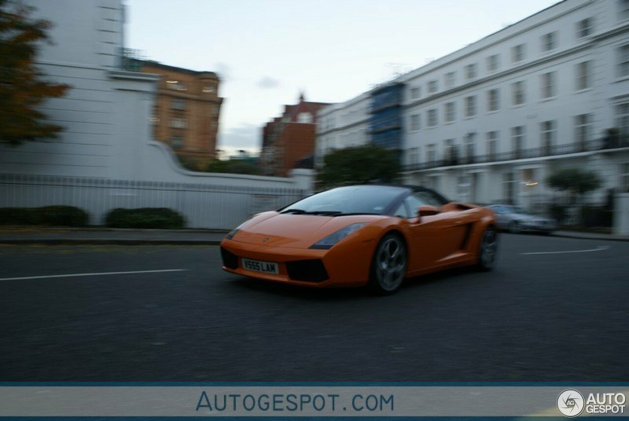 Lamborghini Gallardo Spyder