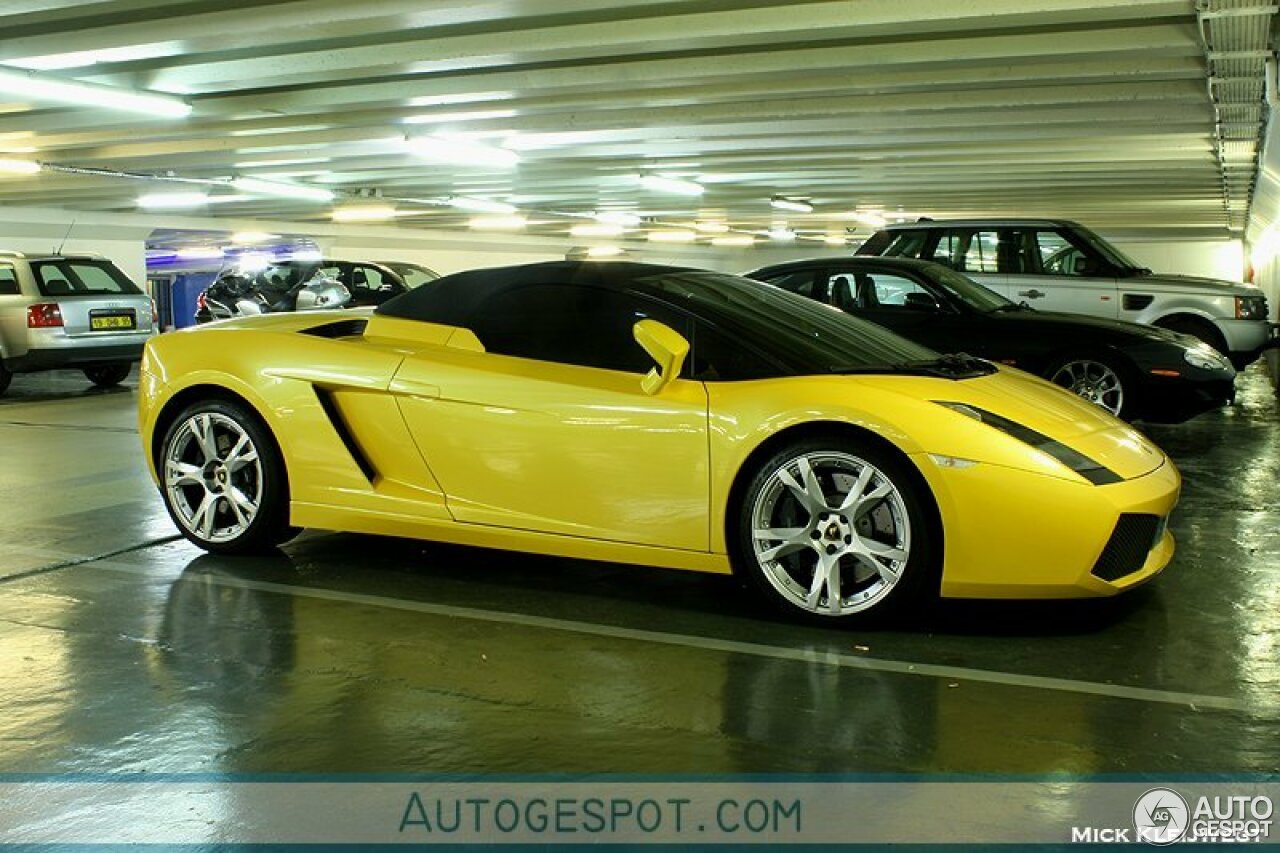 Lamborghini Gallardo Spyder