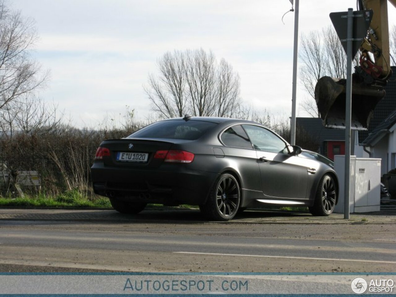 BMW M3 E92 Coupé Frozen Black Edition