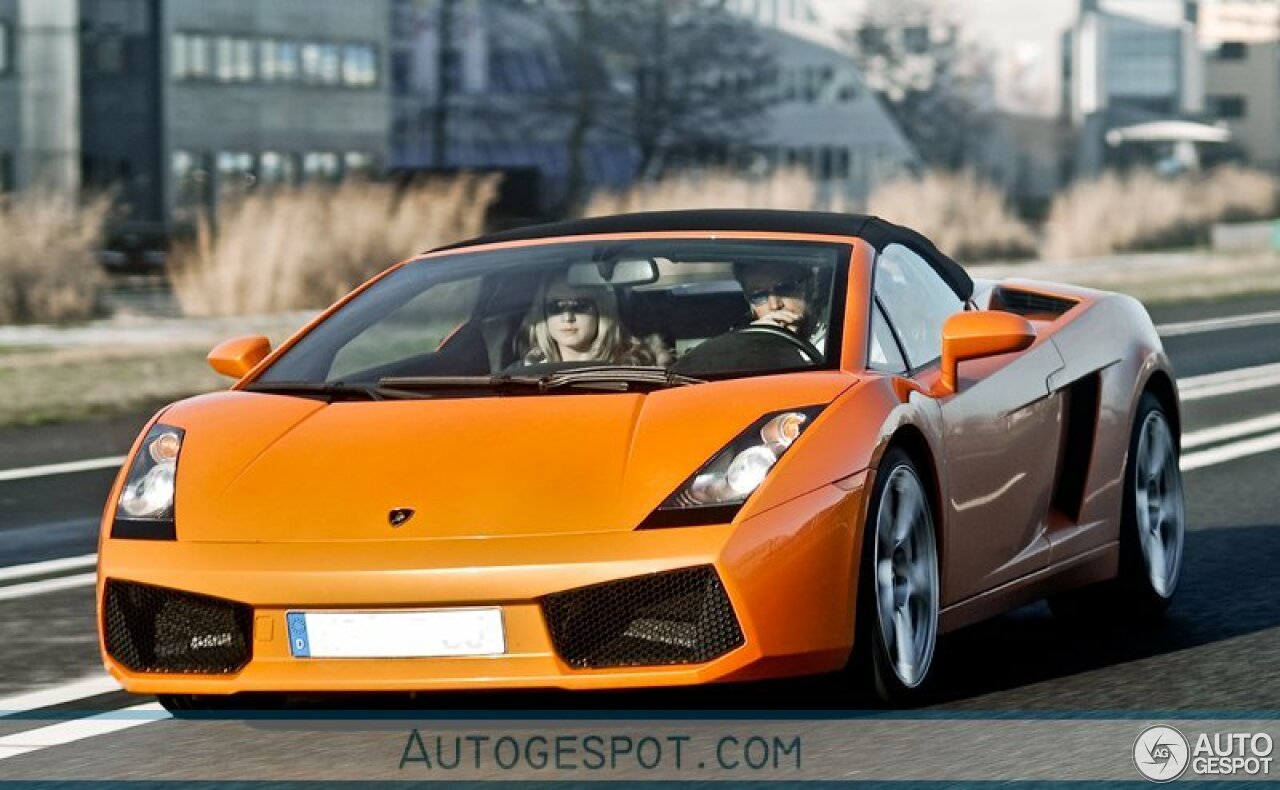 Lamborghini Gallardo Spyder