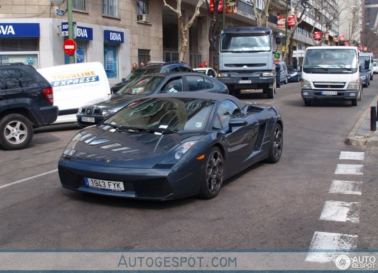 Lamborghini Gallardo Spyder