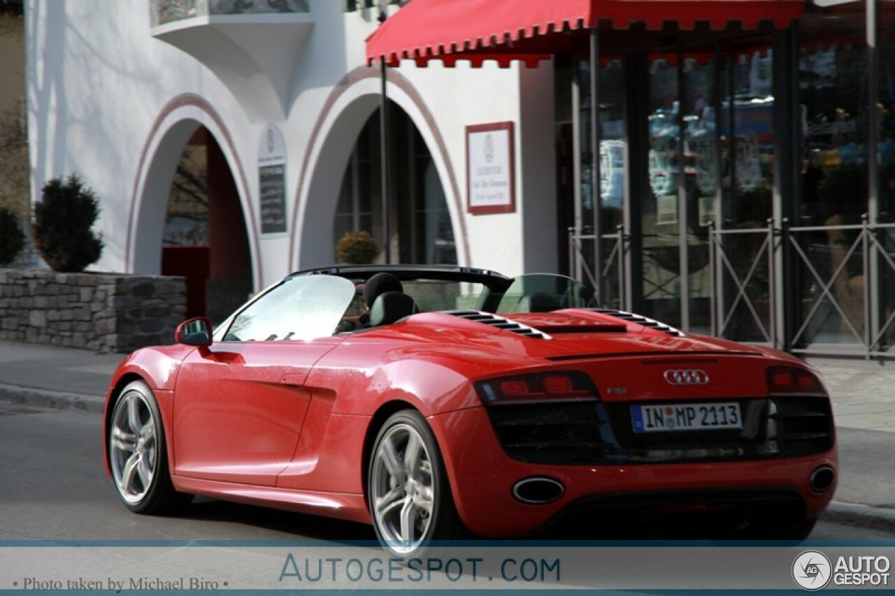 Audi R8 V10 Spyder