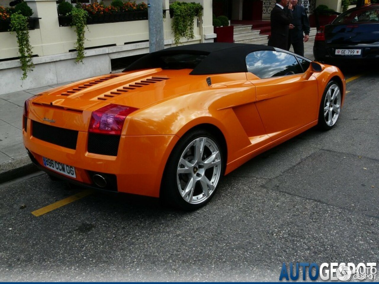 Lamborghini Gallardo Spyder