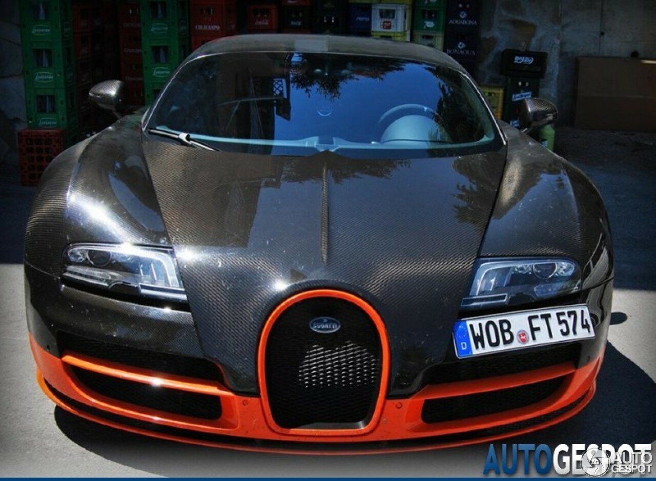 Bugatti Veyron 16.4 Super Sport L'Edition Spéciale Record du Monde