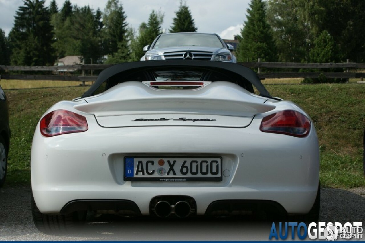 Porsche 987 Boxster Spyder