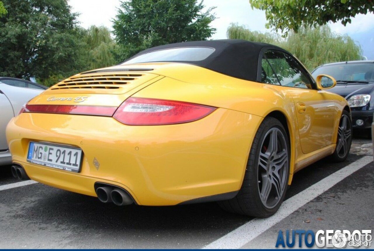 Porsche 997 Carrera 4S Cabriolet MkII