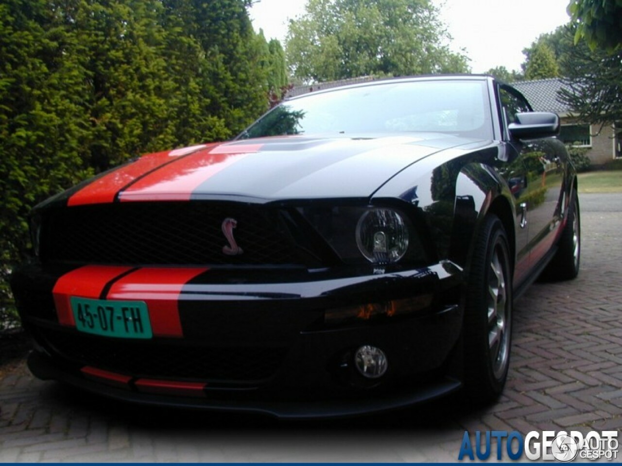 Ford Mustang Shelby GT500 Convertible Red Stripe Limited Edition