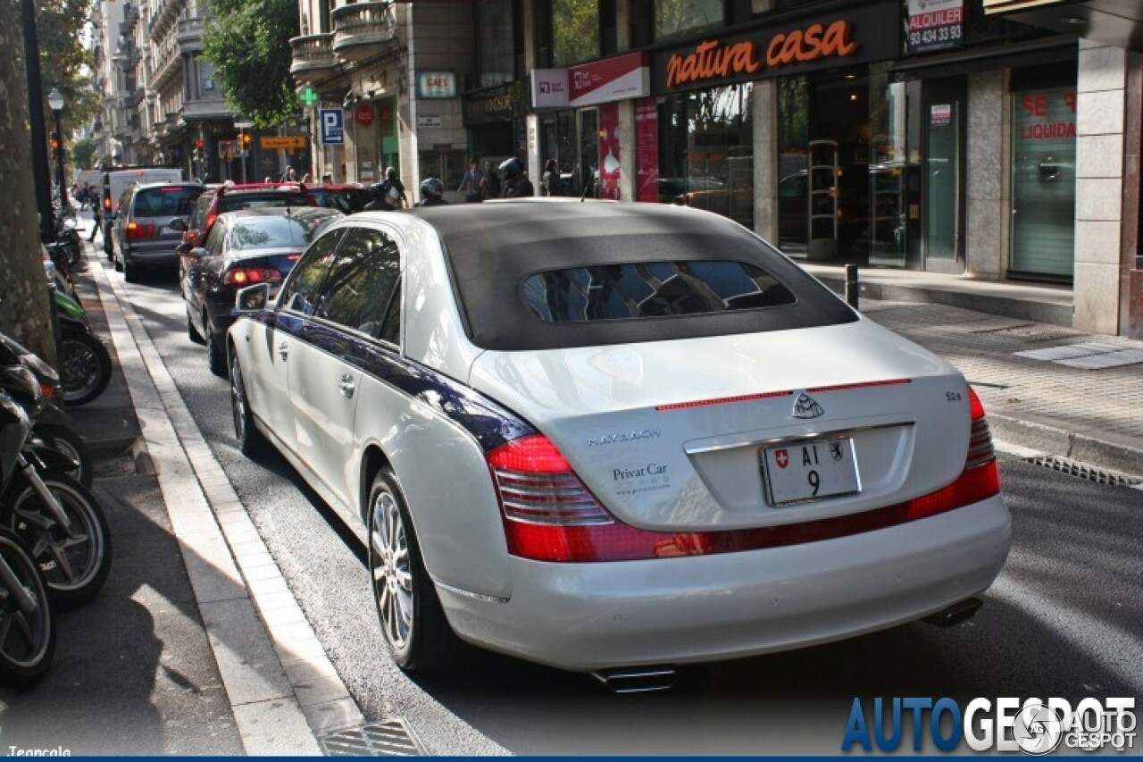 Maybach 62 S Landaulet