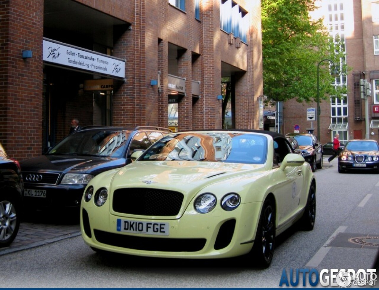 Bentley Continental Supersports Convertible