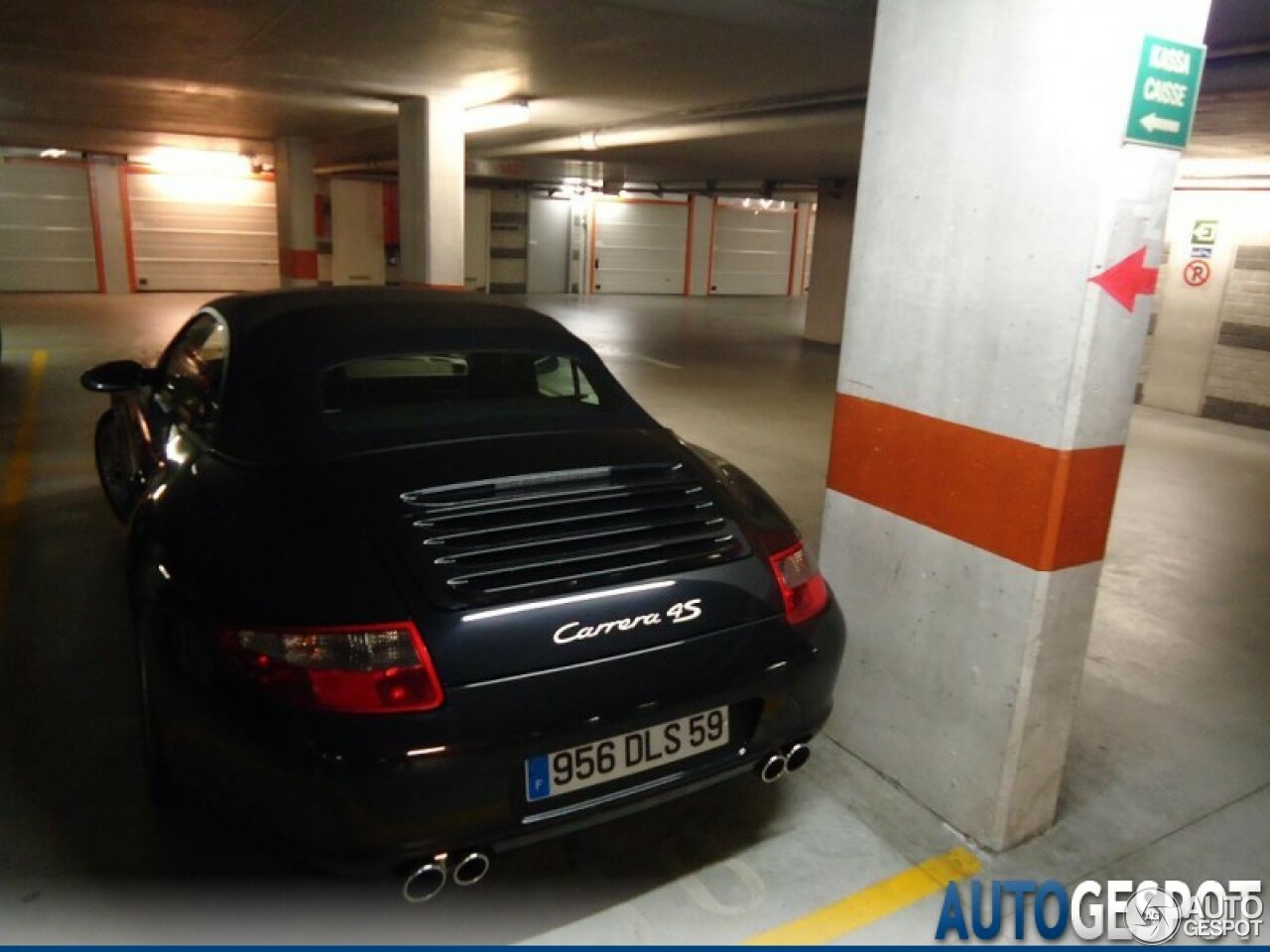 Porsche 997 Carrera 4S Cabriolet MkI