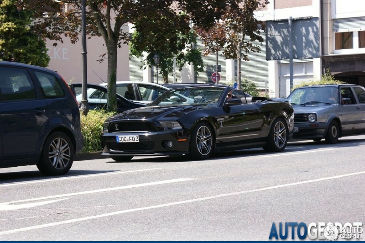 Ford Mustang Shelby GT500 Convertible 2010