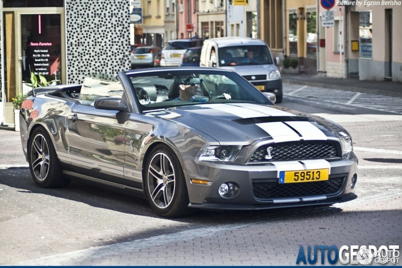 Ford Mustang Shelby GT500 Convertible 2010