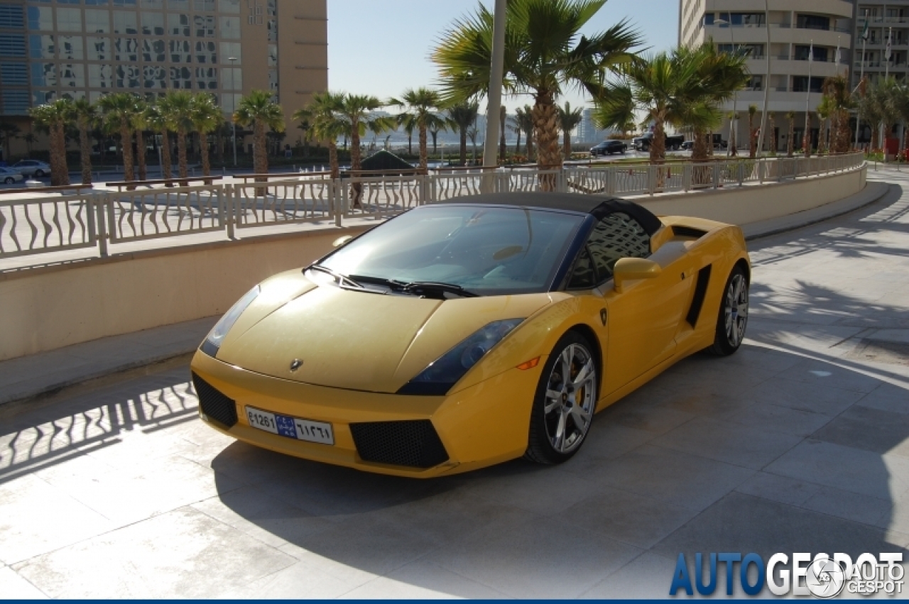 Lamborghini Gallardo Spyder