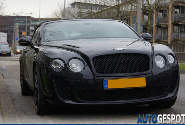 Bentley Continental Supersports Convertible