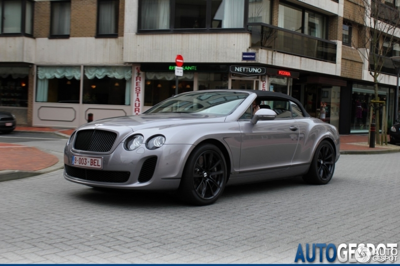 Bentley Continental Supersports Convertible