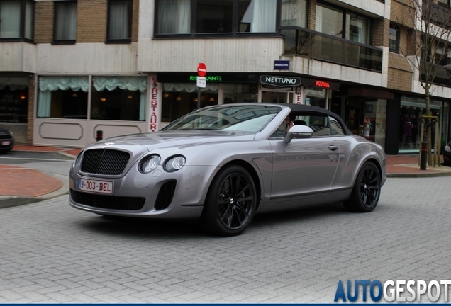 Bentley Continental Supersports Convertible