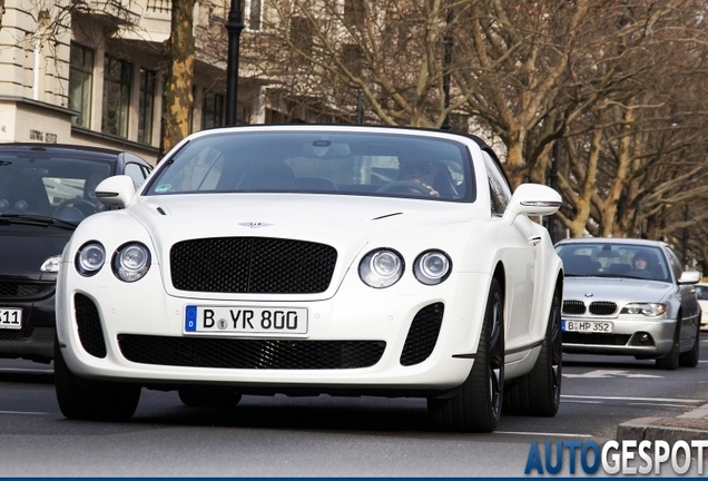 Bentley Continental Supersports Convertible