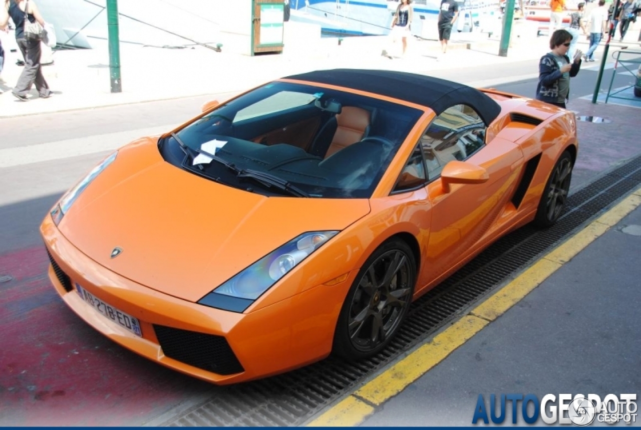 Lamborghini Gallardo Spyder