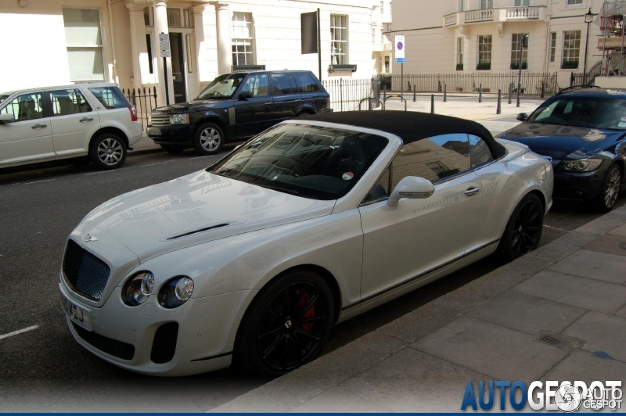 Bentley Continental Supersports Convertible