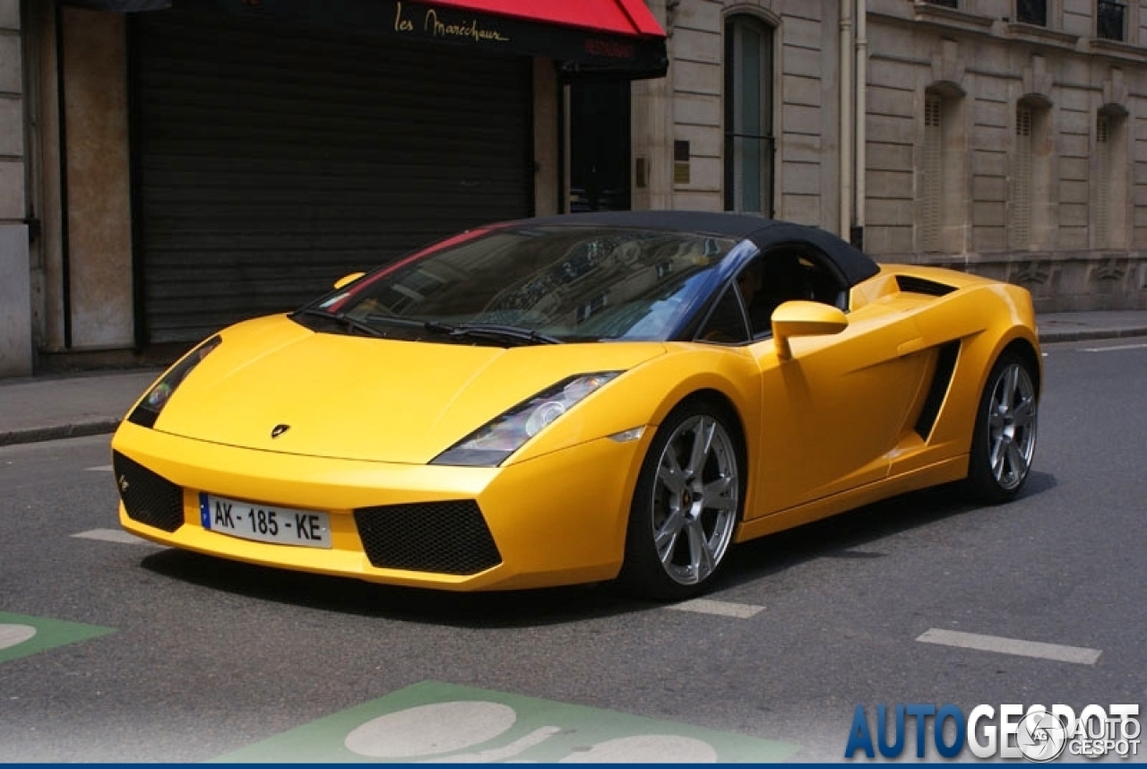 Lamborghini Gallardo Spyder