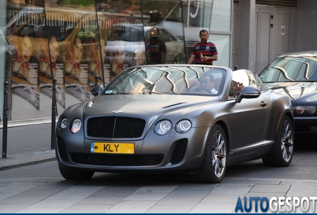 Bentley Continental Supersports Convertible