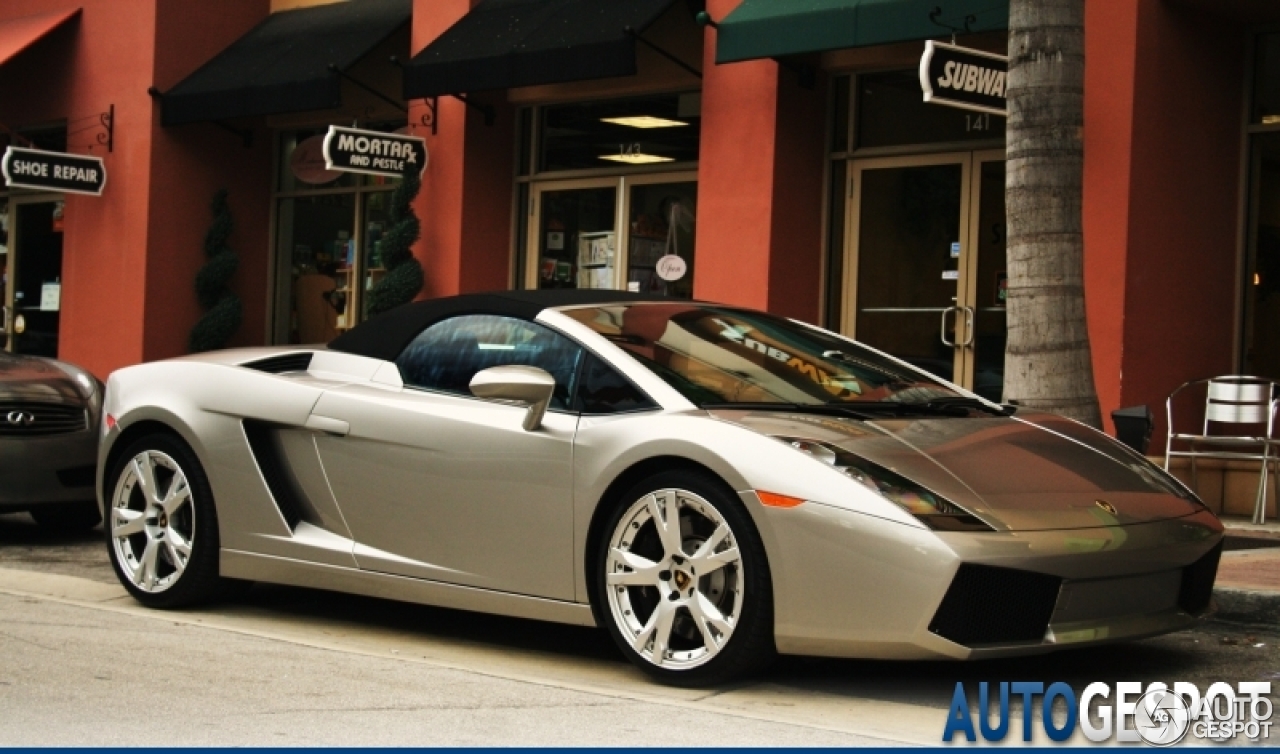 Lamborghini Gallardo Spyder