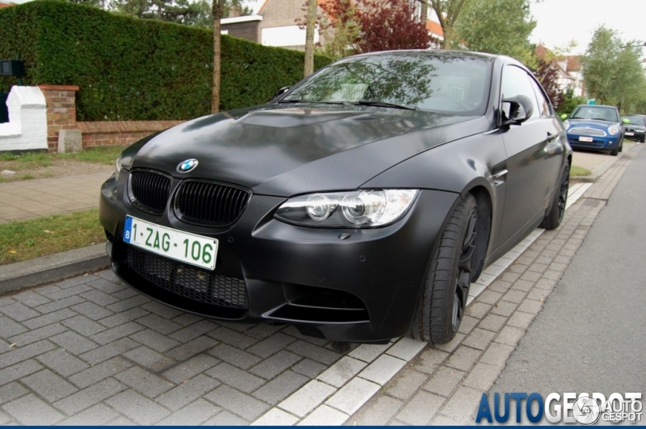 BMW M3 E92 Coupé Frozen Black Edition