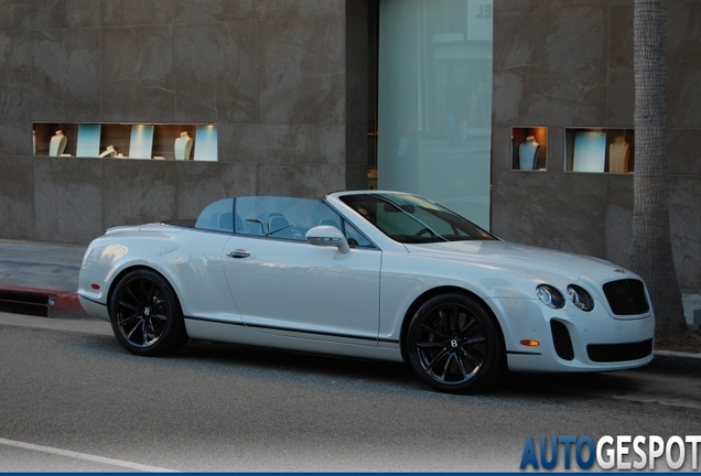 Bentley Continental Supersports Convertible