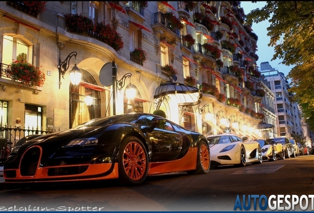 Bugatti Veyron 16.4 Super Sport L'Edition Spéciale Record du Monde