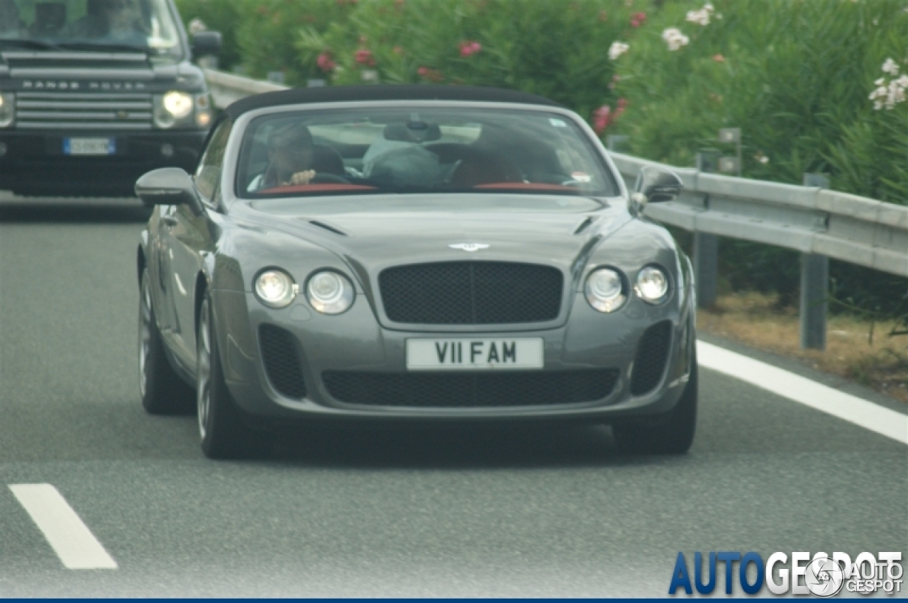 Bentley Continental Supersports Convertible