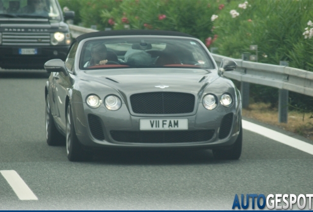 Bentley Continental Supersports Convertible