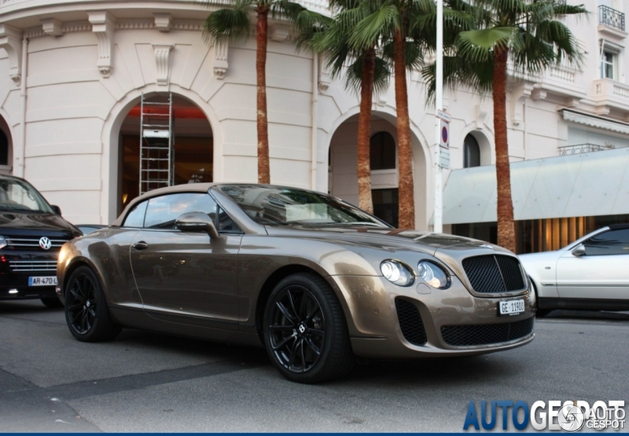 Bentley Continental Supersports Convertible