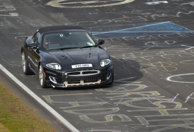 Jaguar F-TYPE S Convertible Mule