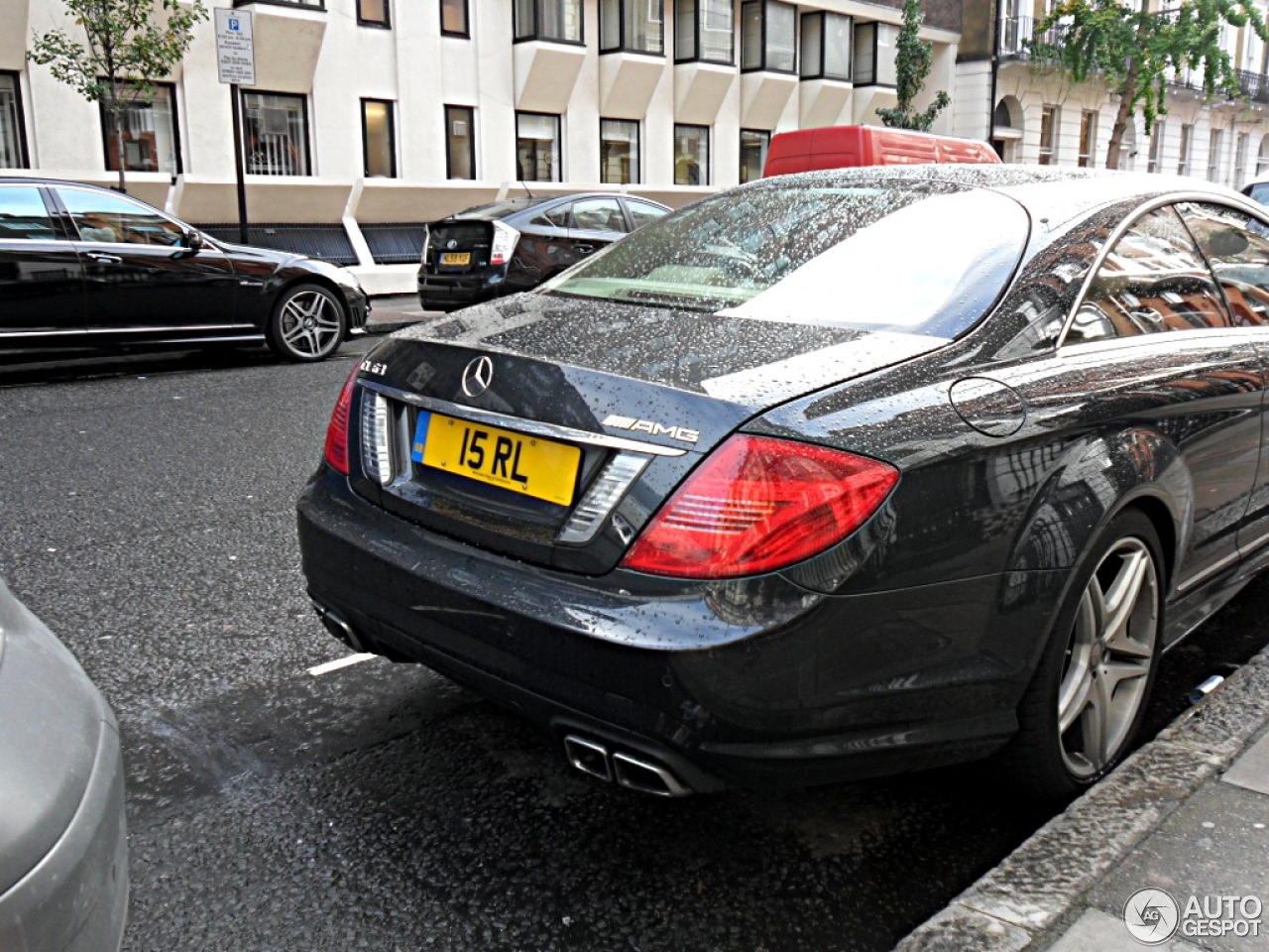 Mercedes-Benz CL 63 AMG C216 2011