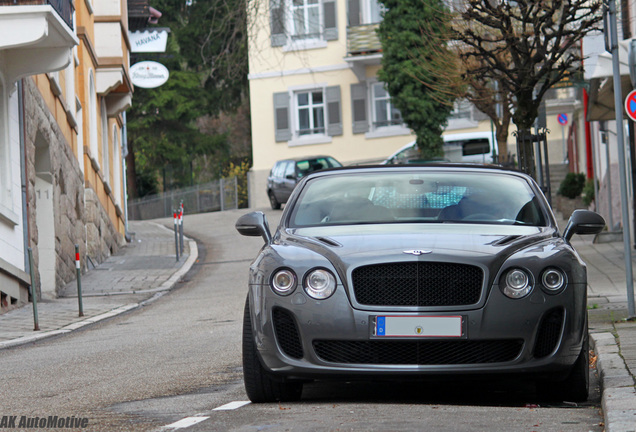 Bentley Continental Supersports Convertible