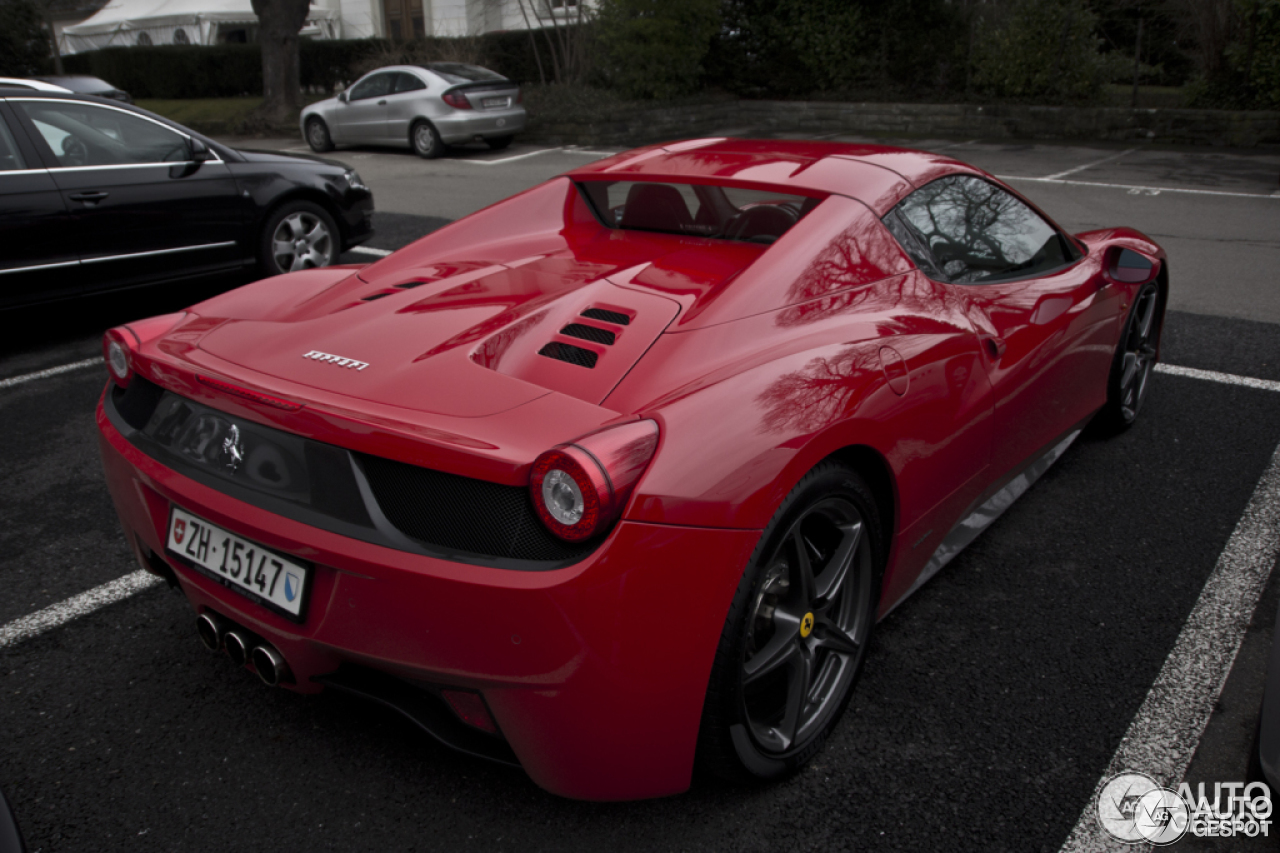 Ferrari 458 Spider