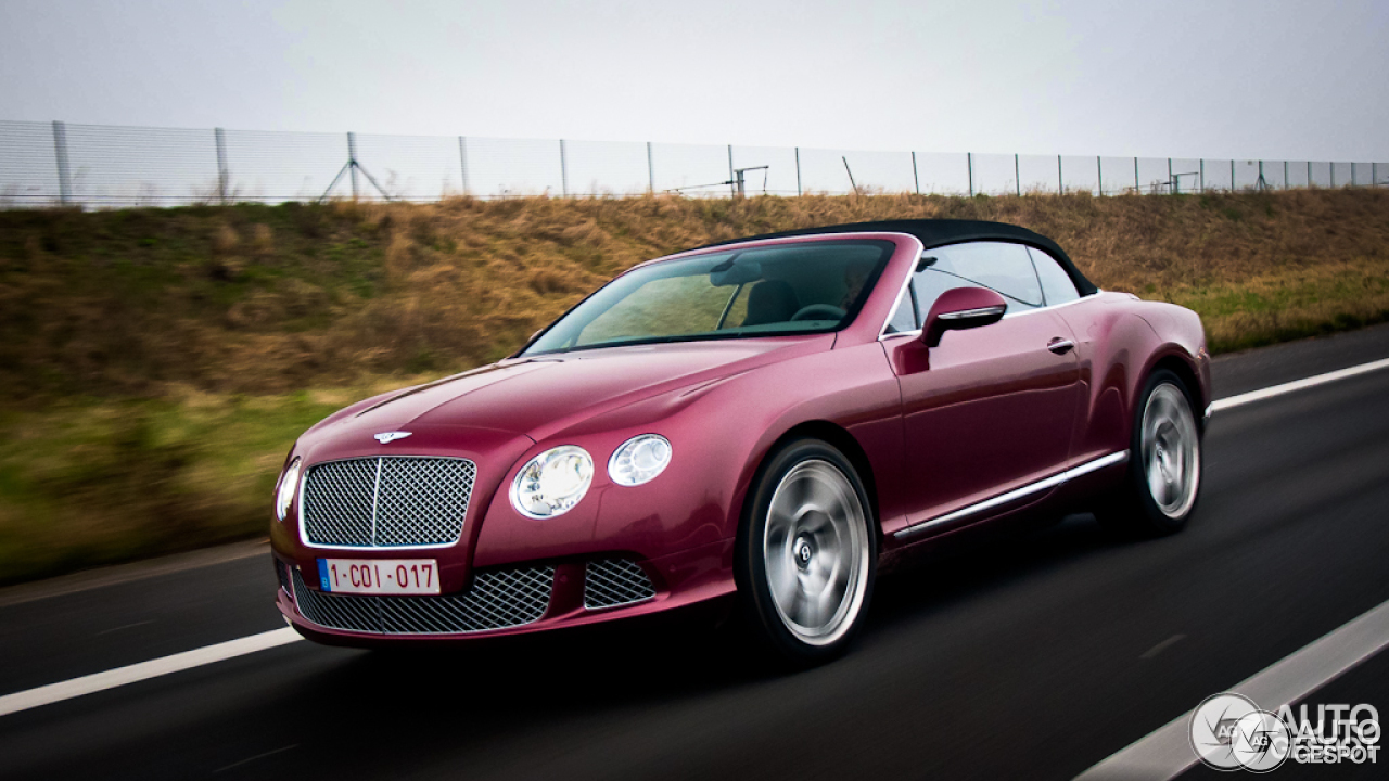 Bentley Continental GTC 2012