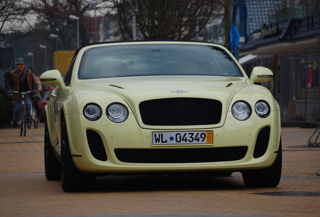 Bentley Continental Supersports Convertible