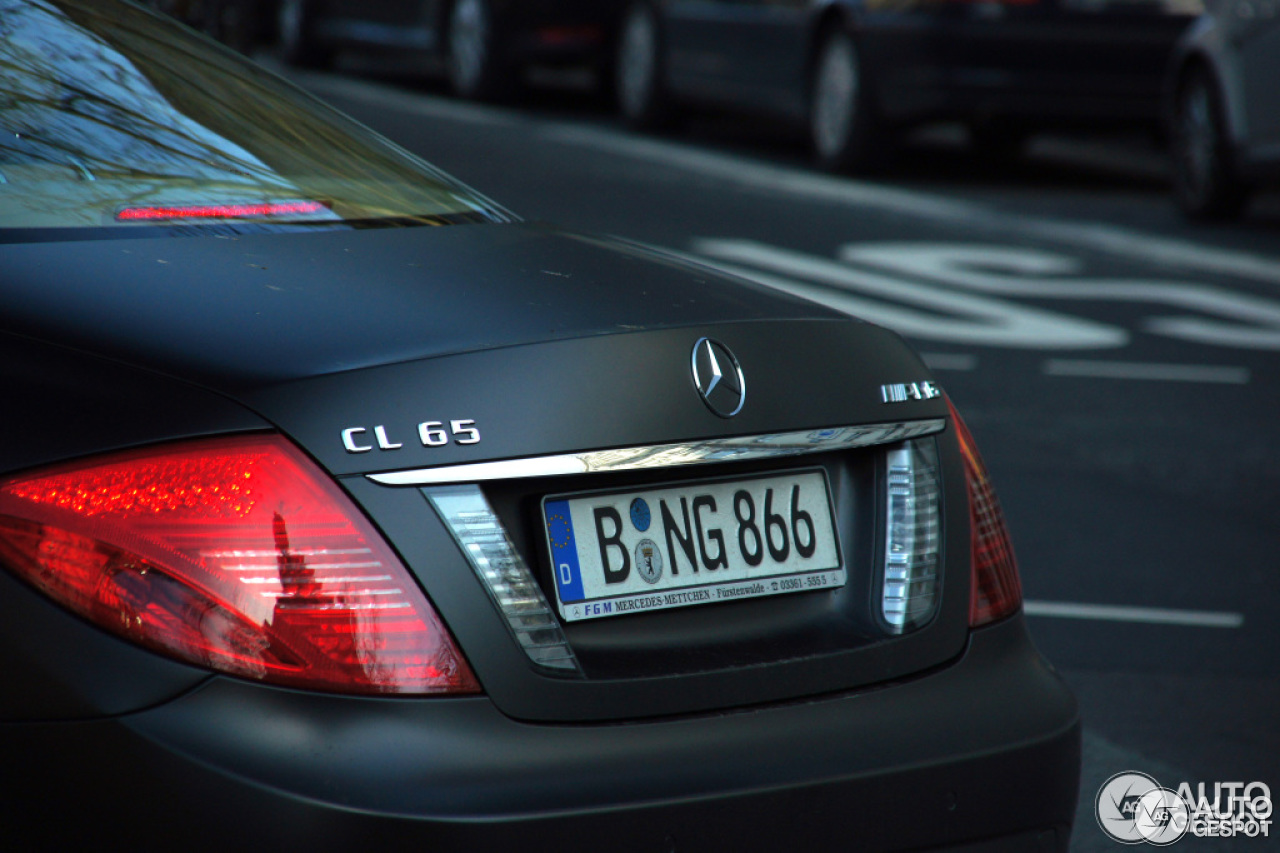 Mercedes-Benz CL 65 AMG C216 2011